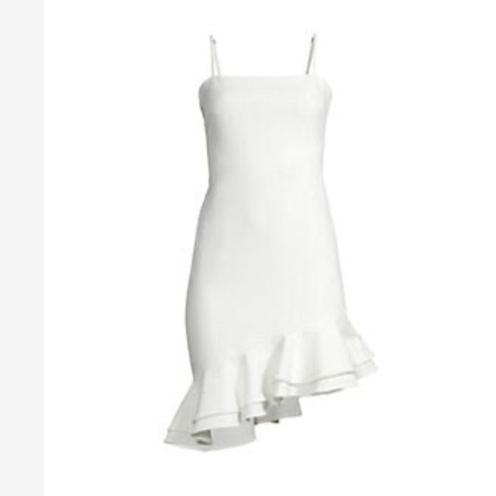 LIKELY Manon Ruffle Hem Sheath Dress